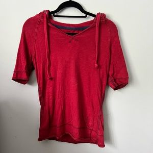 Short Sleeve Shirt By Gap with Hood